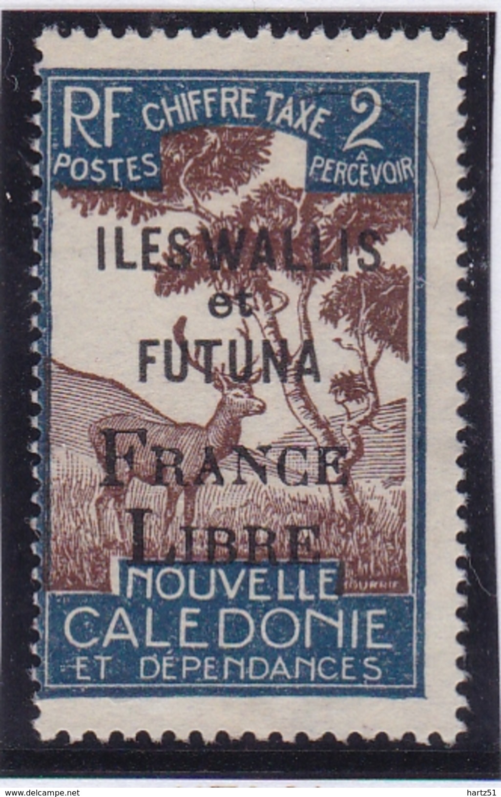 Wallis Et Futuna Taxe N° 24 Neuf (*) FRANCE LIBRE - Neufs