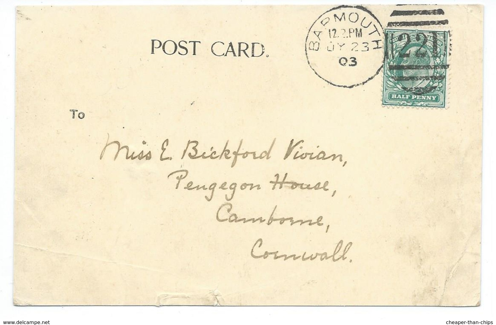 Barmouth - Duplex 221 - On Local PC - Postmark Collection