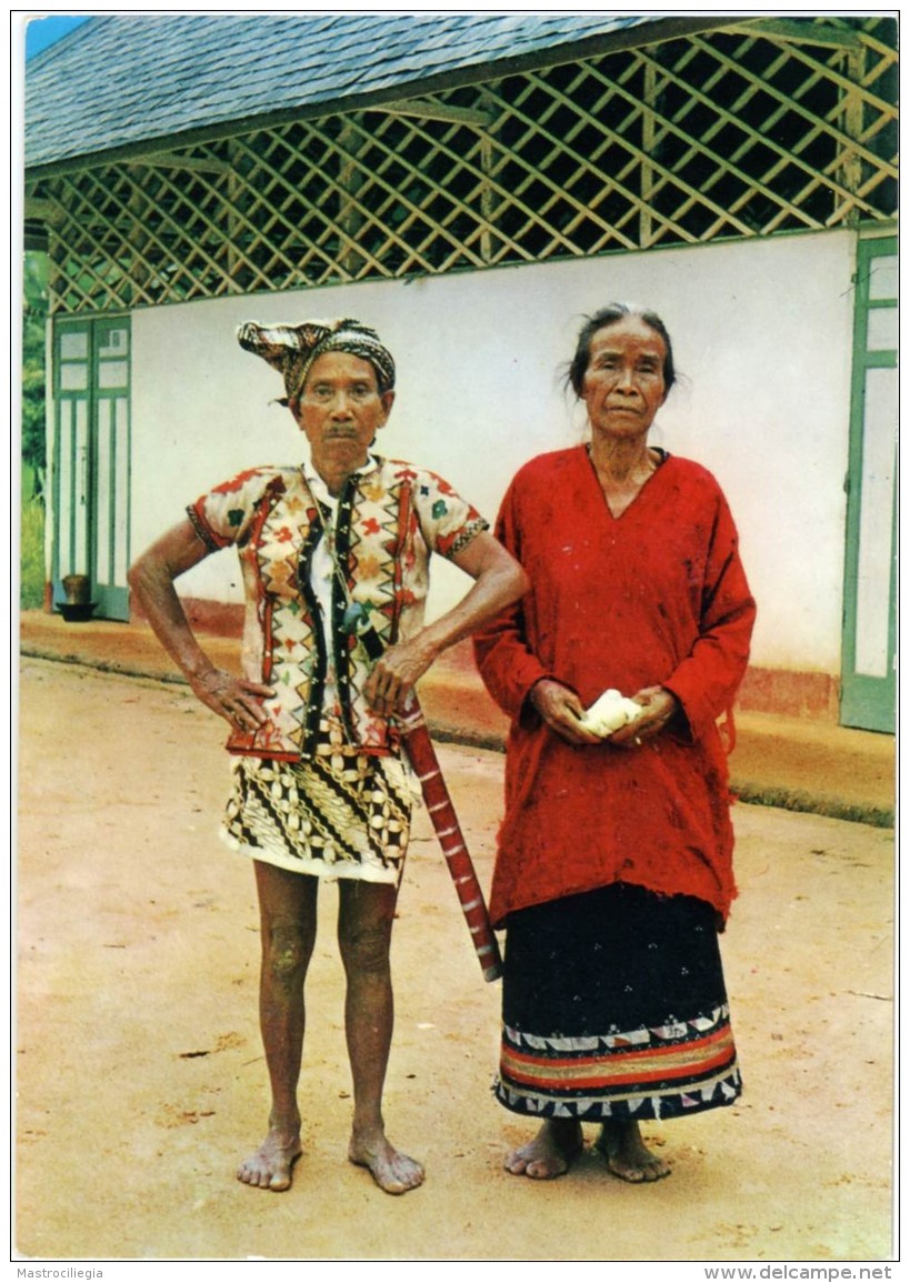 INDONESIA  KALIMANTAN BARAT  Kal Bar  Costumi Indigeni Daya  Missione Dei Padri Passionisti - Indonesia