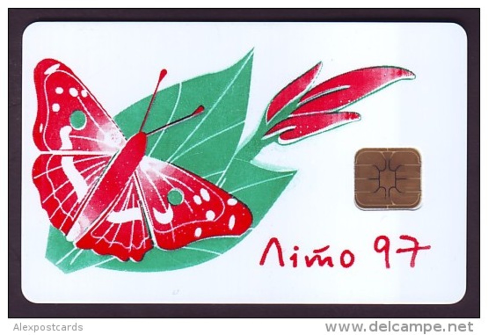 UKRAINE 1997. KIEV. SUMMER-97. BUTTERFLY. Cat.- Nr. K33. 280 Units. Chip Thomson - Ukraine