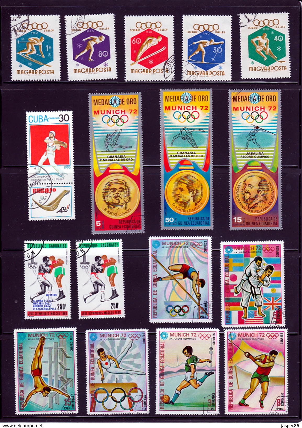 Sport Large WW Collection 115 X Olympic, Soccer, Ski, Box, Medal Boat Sp3 - Collections (without Album)