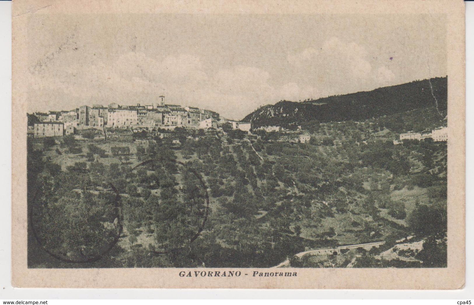 ITALIE / GROSSETO / GAVORRANO /  Panorama 1927 - Grosseto