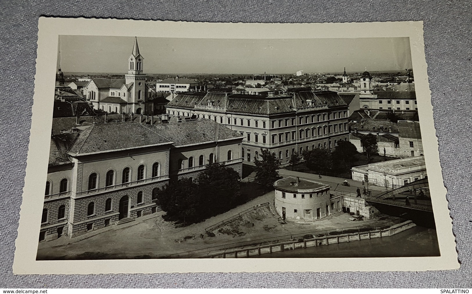 ZRENJANIN- PANORAMA, ORIGINAL OLD POSTCARD - Serbia