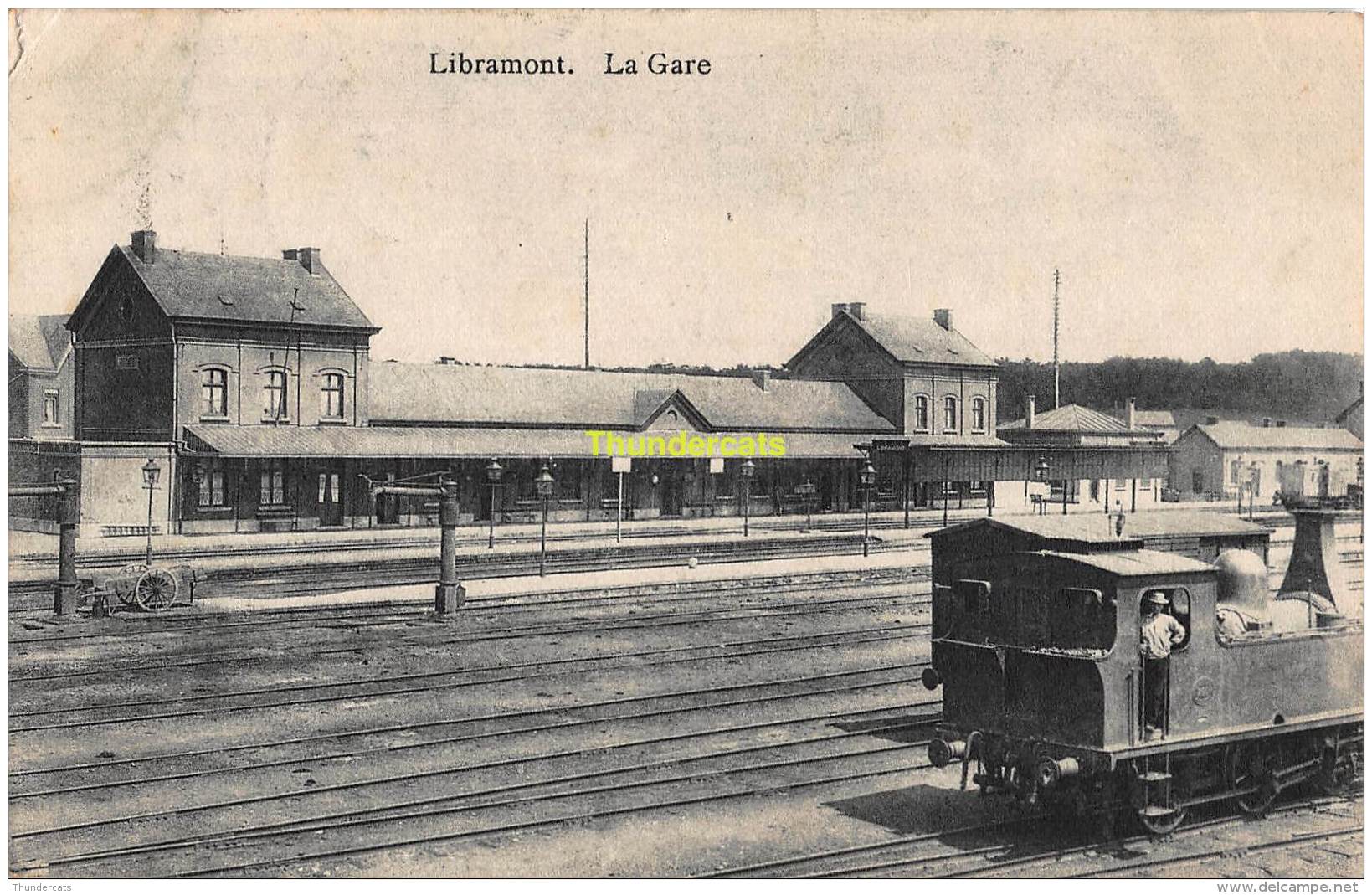 CPA  LIBRAMONT LA GARE TRAIN - Libramont-Chevigny