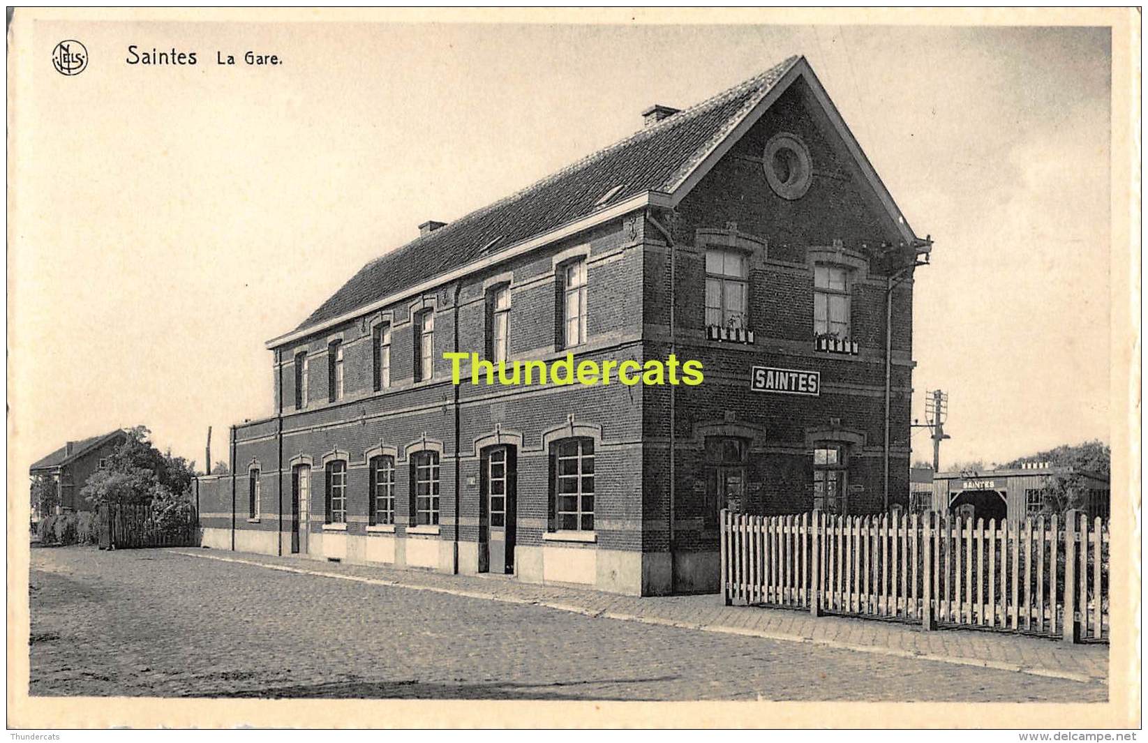 CPA  SAINTES LA GARE - Tubize