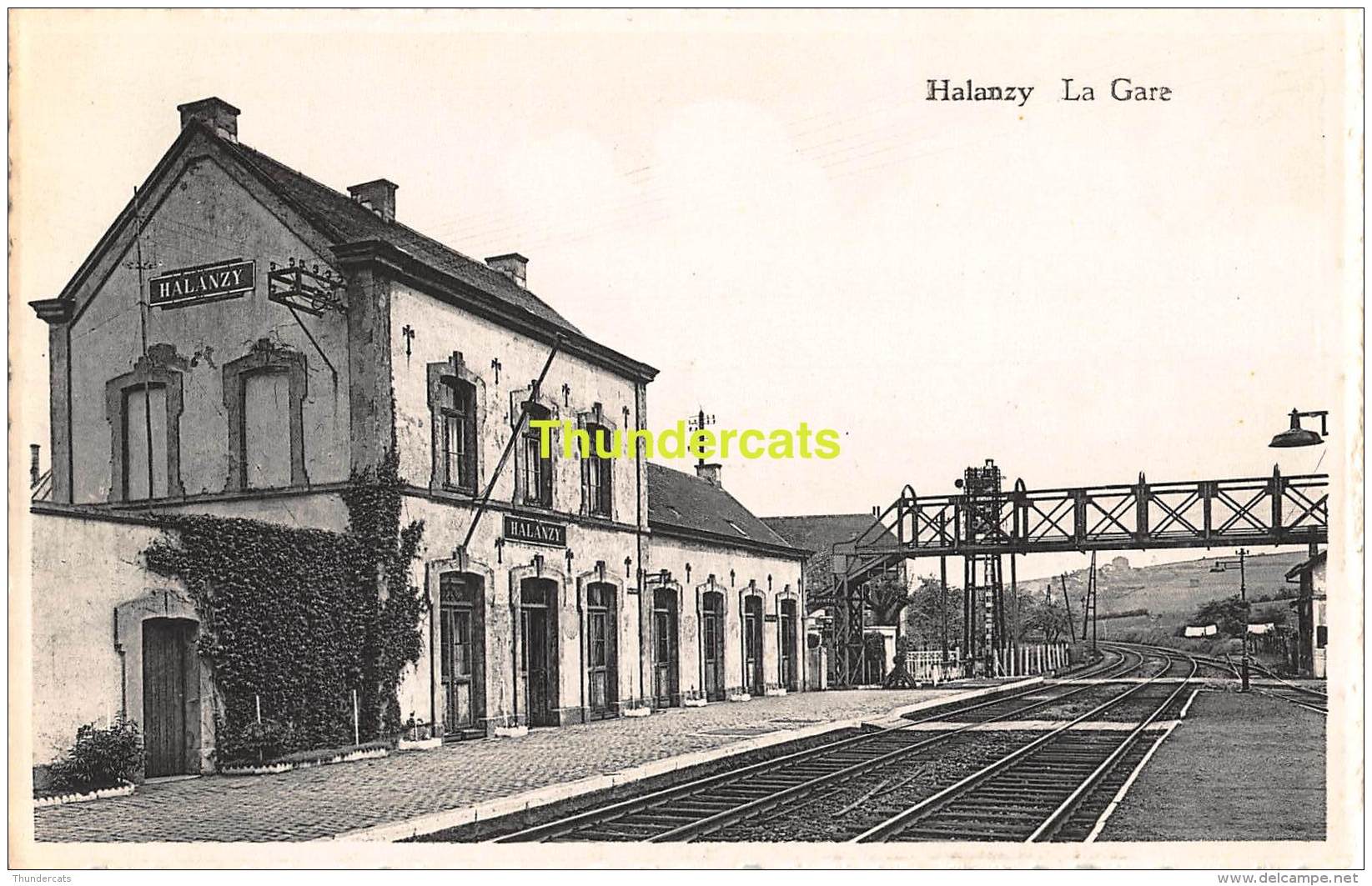 CPA HALANZY LA GARE - Aubange