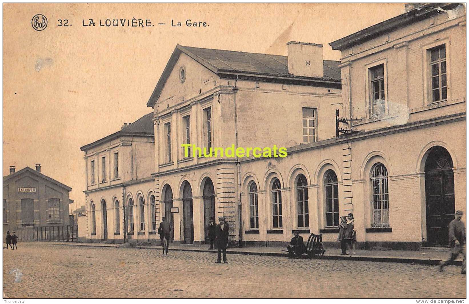 CPA LA LOUVIERE LA GARE - La Louvière