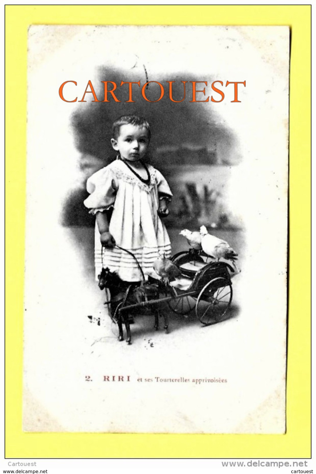 CPA Bebe Riri  Et Ses Tourterelles 2 ( Jouet ) 1908 - Autres & Non Classés
