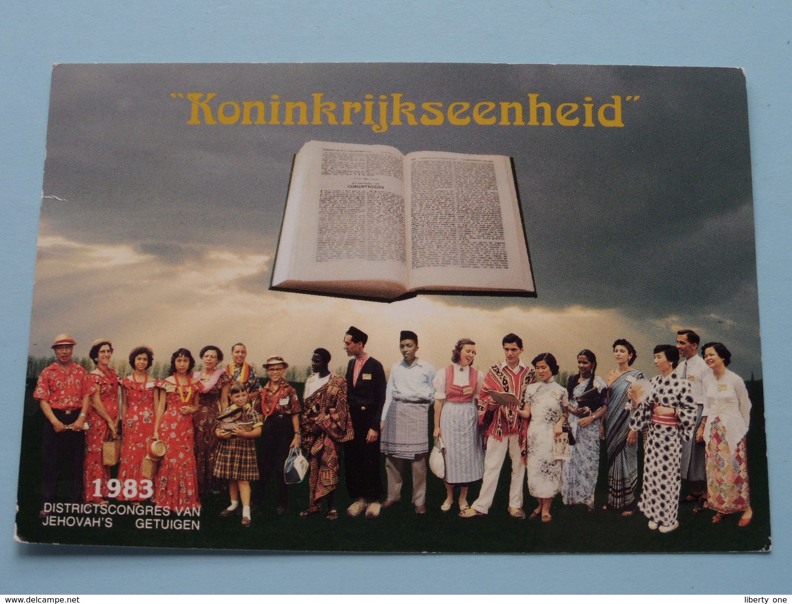 KONINKRIJKSEENHEID Districtscongres Van JEHOVA'S GETUIGEN () Anno 1983 ( Zie Foto Voor Details ) !! - Autres & Non Classés