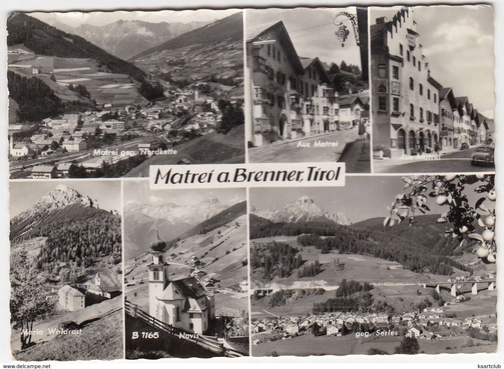 Matrei A. Brenner, Nordkette, 2x Aus Matrei, Maria Waldrast, Navis & Geg. Serles - Tirol, Österreich - Matrei Am Brenner