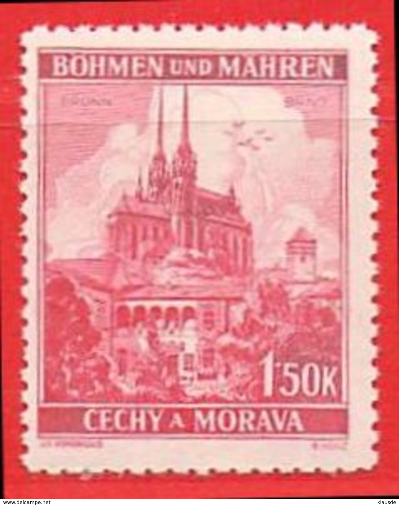 MiNr.30 Xx Deutschland Besetzungsausgaben II. Weltkrieg Böhmen Und Mähren - Nuovi