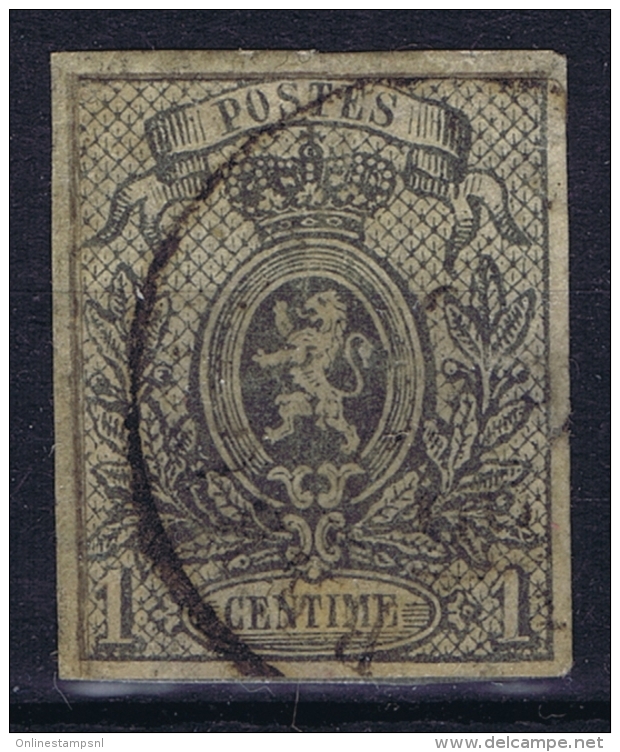 Belgium 1866 OBP 22 Used Obl - 1866-1867 Blasón