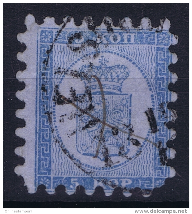 Finland 1860 Mi 3 B  Used - Oblitérés