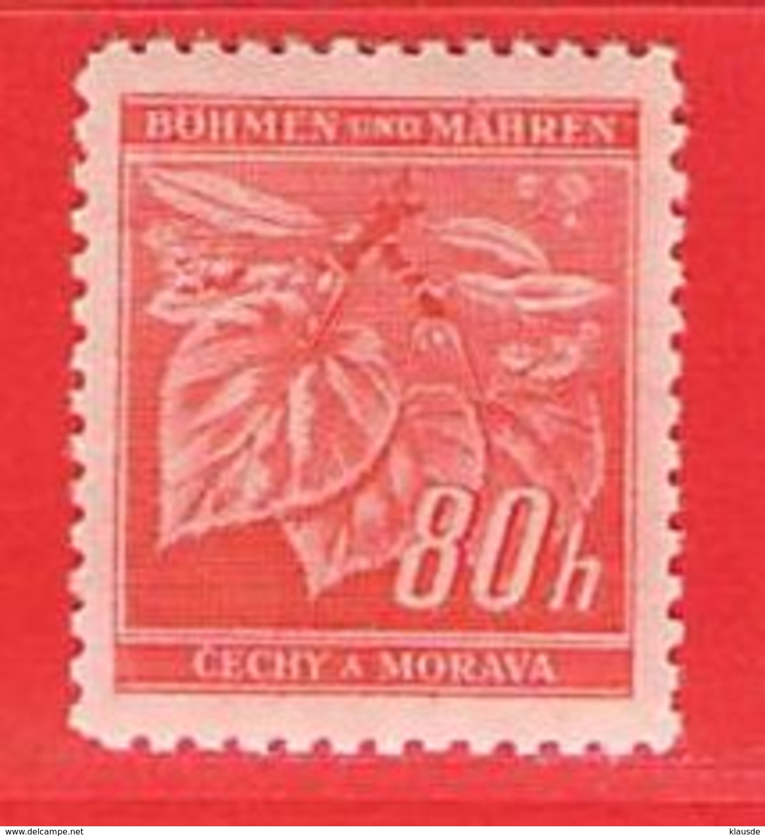 MiNr.66 Xx Deutschland Besetzungsausgaben II. Weltkrieg Böhmen Und Mähren - Unused Stamps