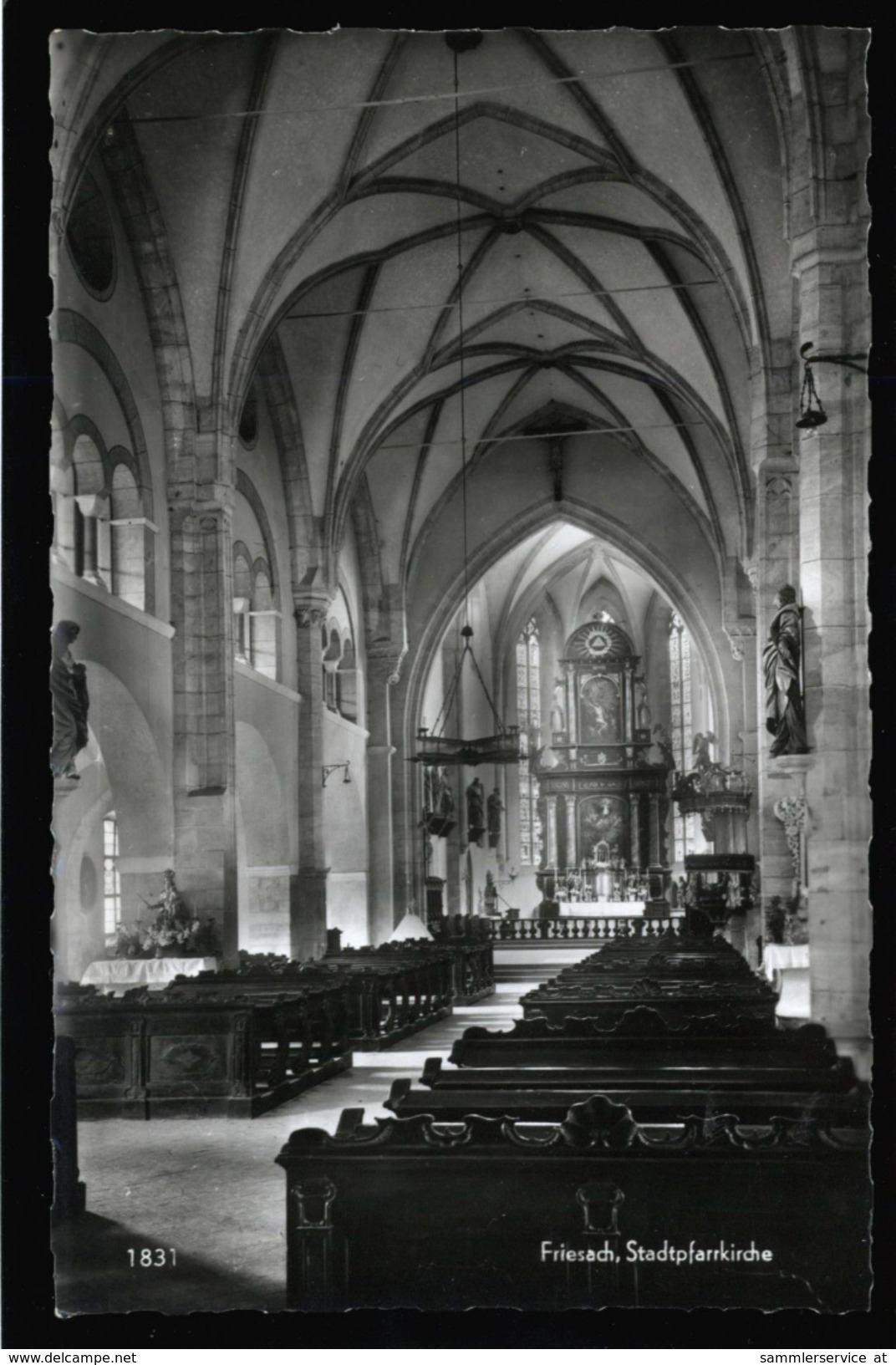 [024] Friesach, Stadtpfarrkirche, Dat. 1967, Bez. St. Veit A.d. Glan, Verlag Fenz (Wien) - Friesach