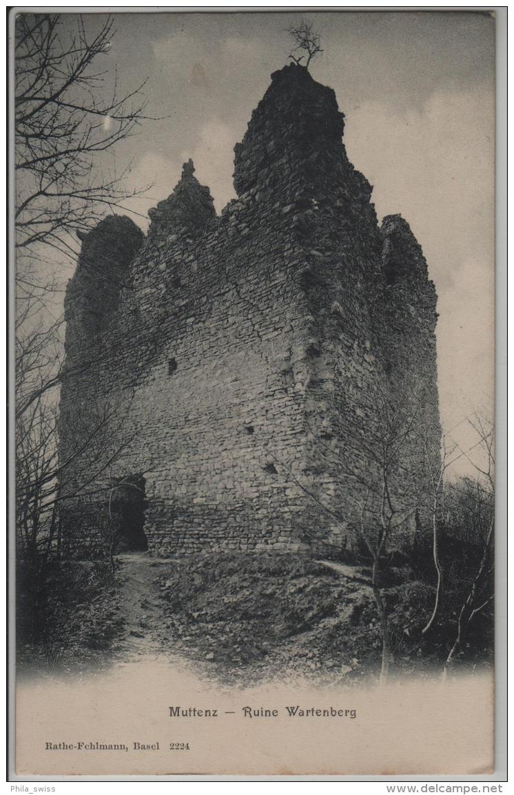 Muttenz - Ruine Wartenberg - Photo: Rathe-Fehlmann No. 2224 - Muttenz