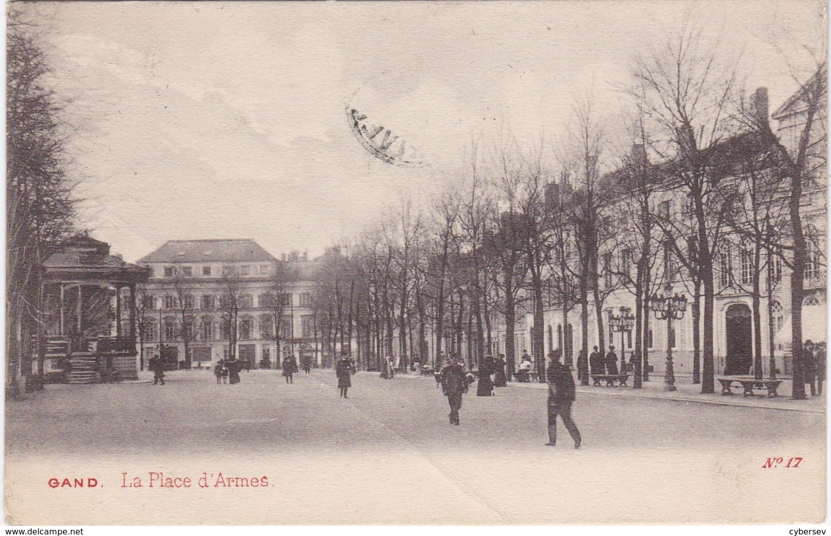 GAND - La Place D'Armes - Animé - Gent