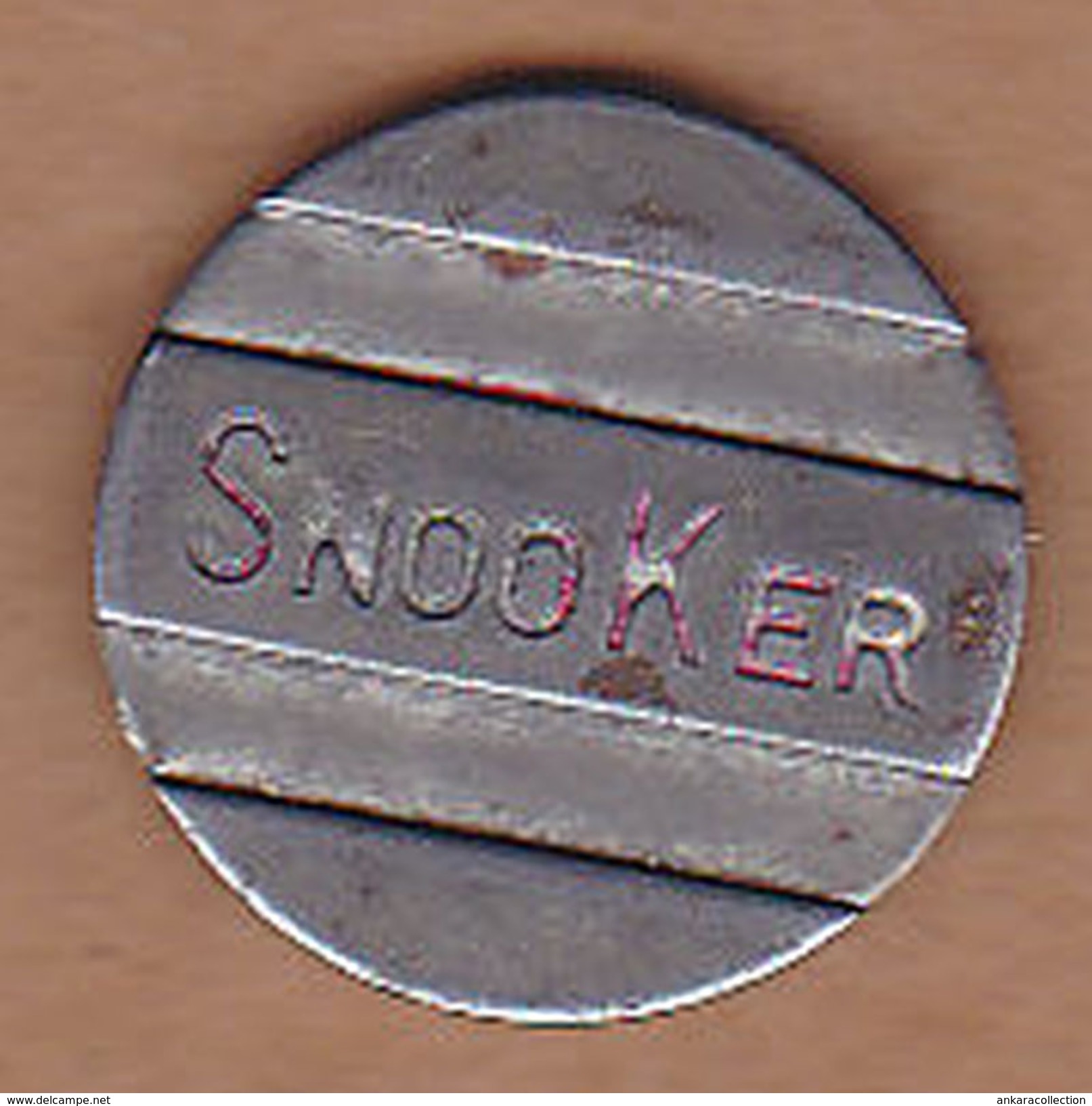 AC - SNOOKER TOKEN JETON - Monetari / Di Necessità