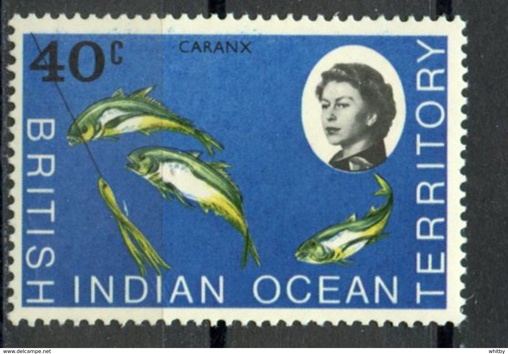 British Indian Ocean Territory1968 40 Cent  Caranx Issue #22  MNH - British Indian Ocean Territory (BIOT)