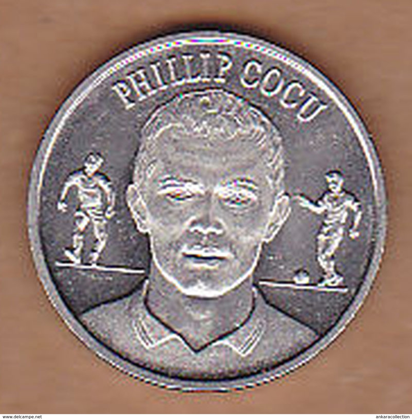 AC -  PHILLIP COCU KNVB 1998  FOOTBALL SOCCER PLAYER TOKEN JETON - Notgeld