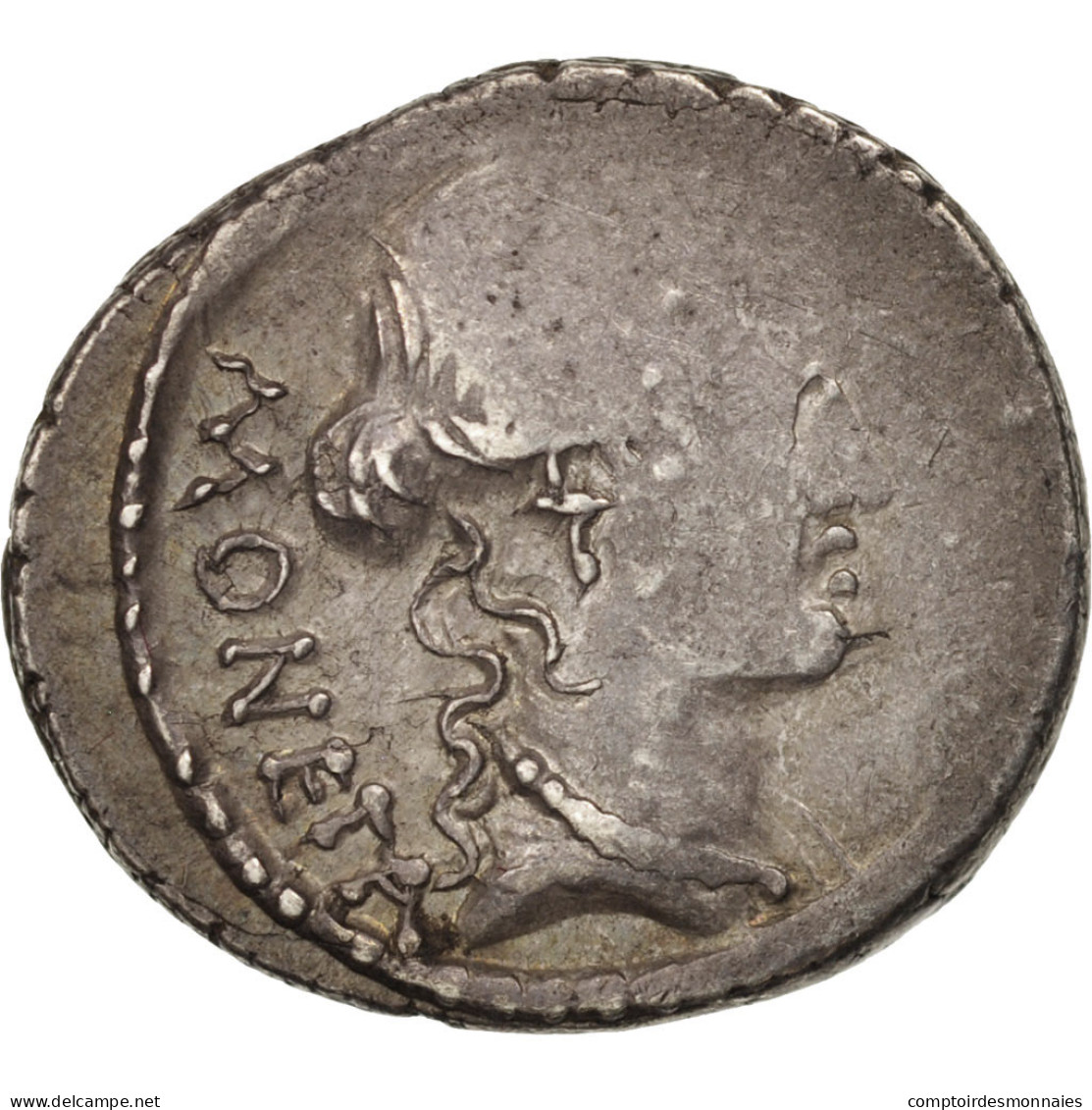 Monnaie, Carisia, Denier, 46 BC, Roma, TB+, Argent, Crawford:464/2 - République (-280 à -27)