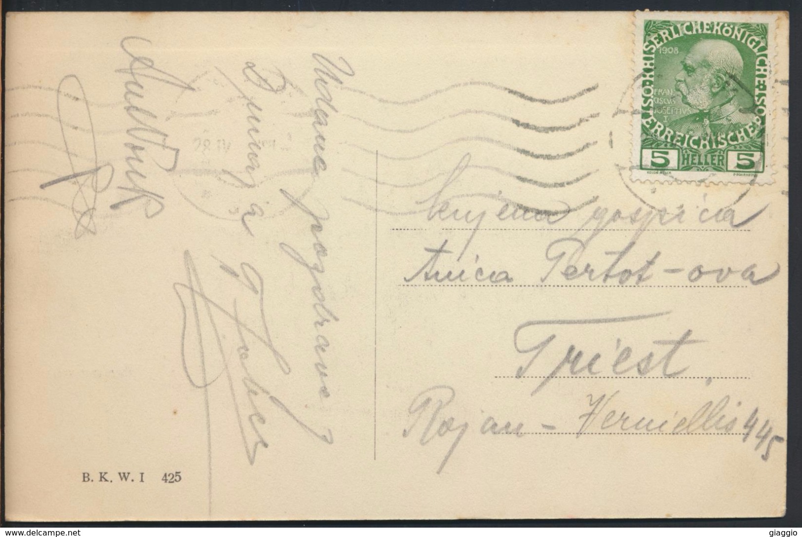 °°° 2137 - WIEN - PARLAMENT - 1916 With Stamps °°° - Autres & Non Classés