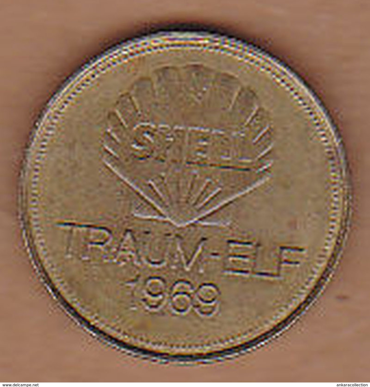 AC - FRANZ BECKENBAUER SHELL TRAUM ELF 1969 TOKEN - JETON - Monedas / De Necesidad