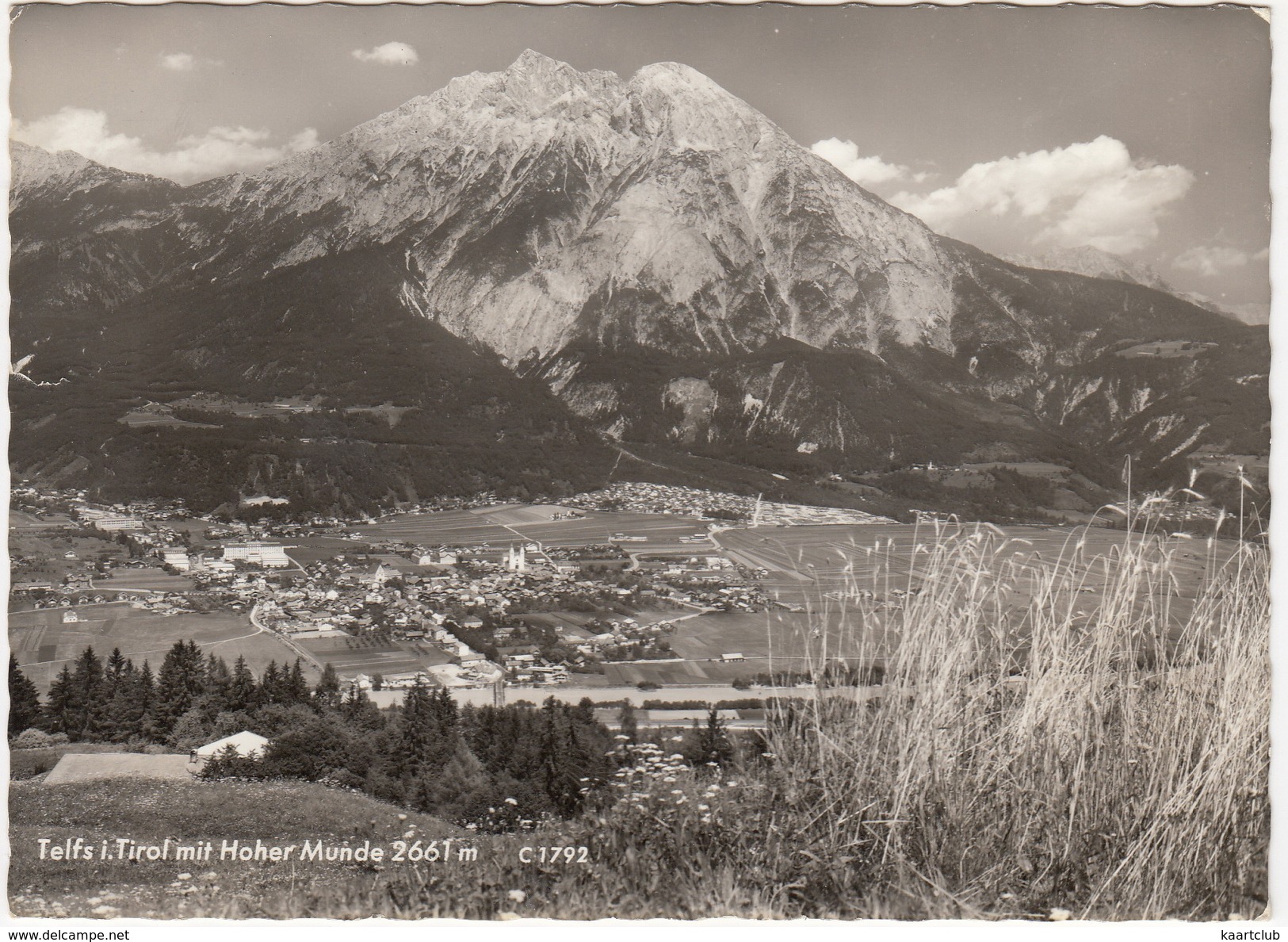 Telfs I. Tirol Mit Hoher Munde 2661 M   C1792 -  (Österreich) - Telfs