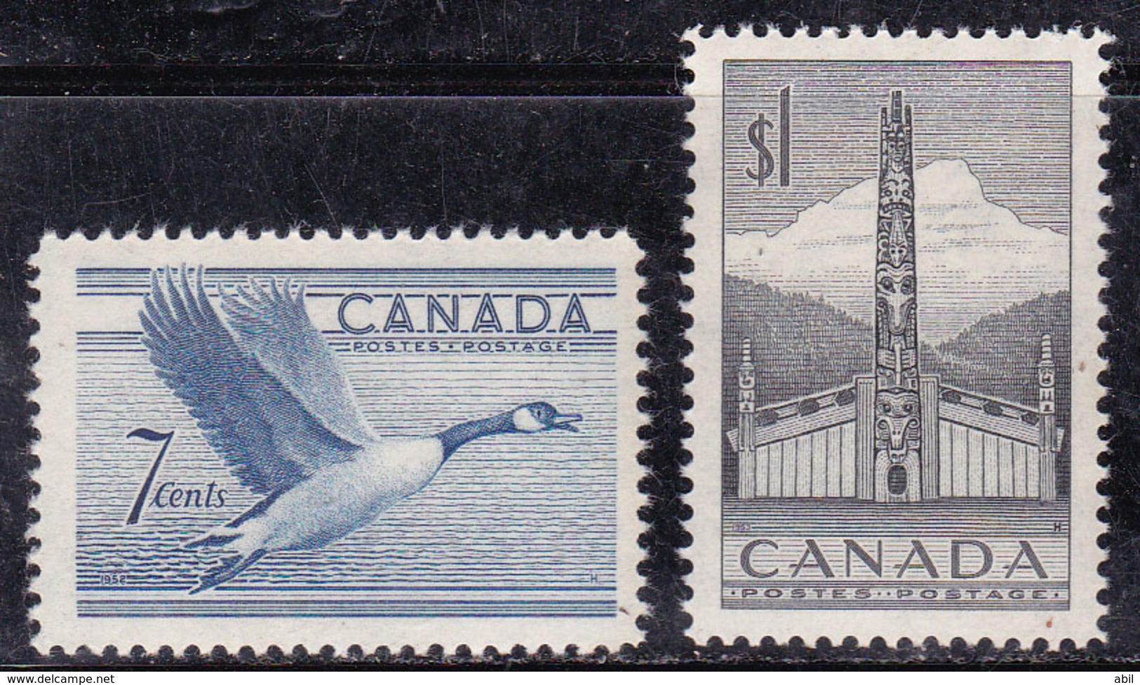 Canada 1952 N° Y&T :  255 Et 256 ** - Neufs