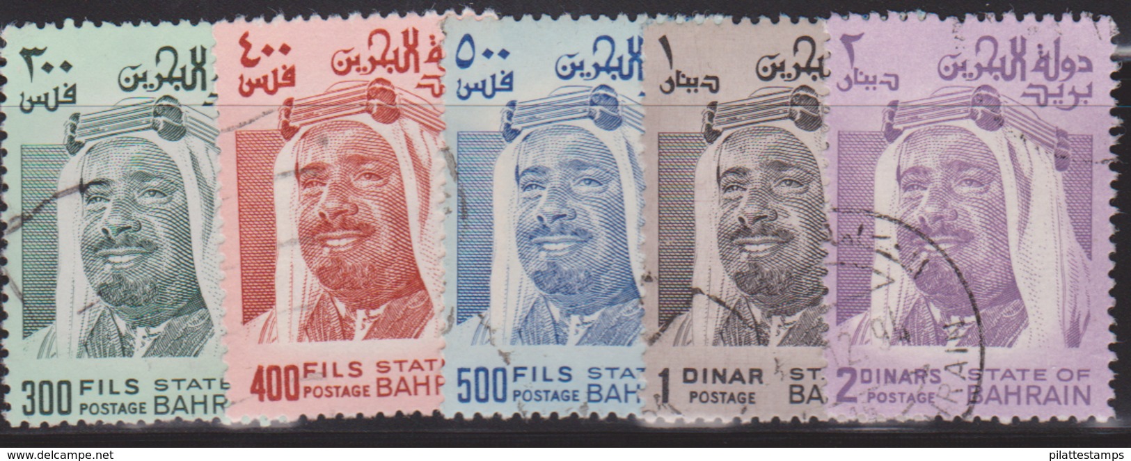 BAHRAIN N° 249/52 +285 OBLITERE - Bahreïn (1965-...)