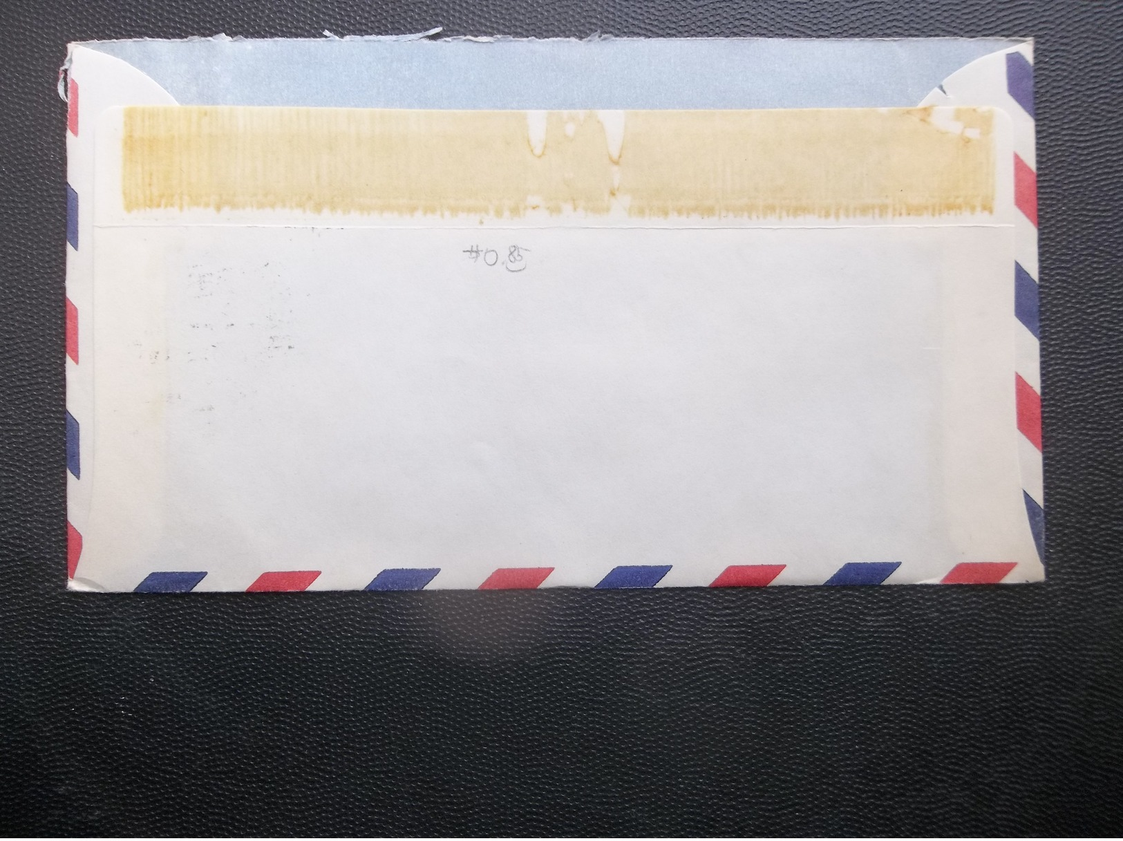 Deutsche Bundespost: 1961 Air Cover To USA-Flap Missing (#AN6) - Unused Stamps