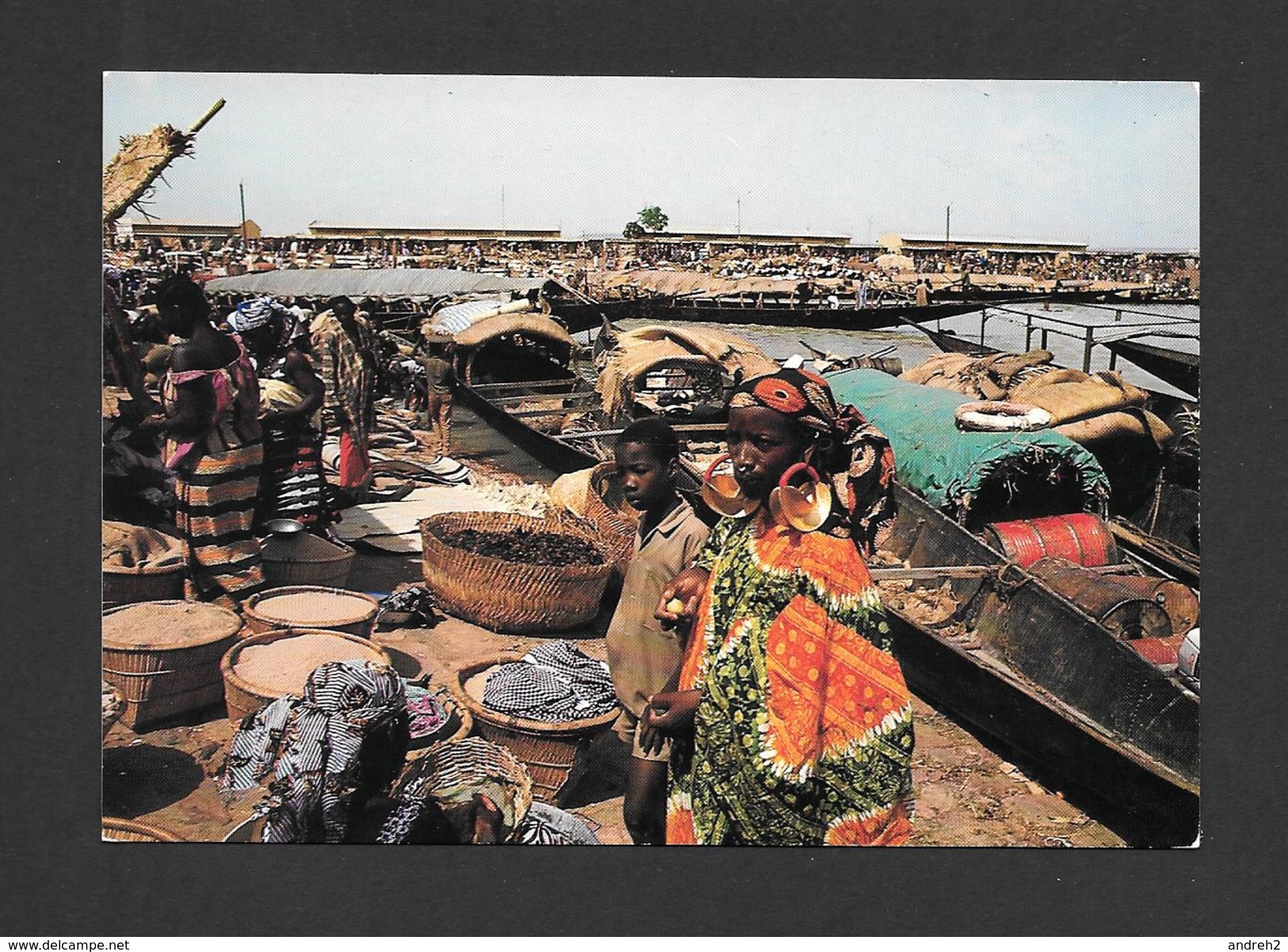 MALI - MOPTI - AFRIQUE - MARCHÉ DE MOPTI - CLICHÉ RENAUDEAU - Mali