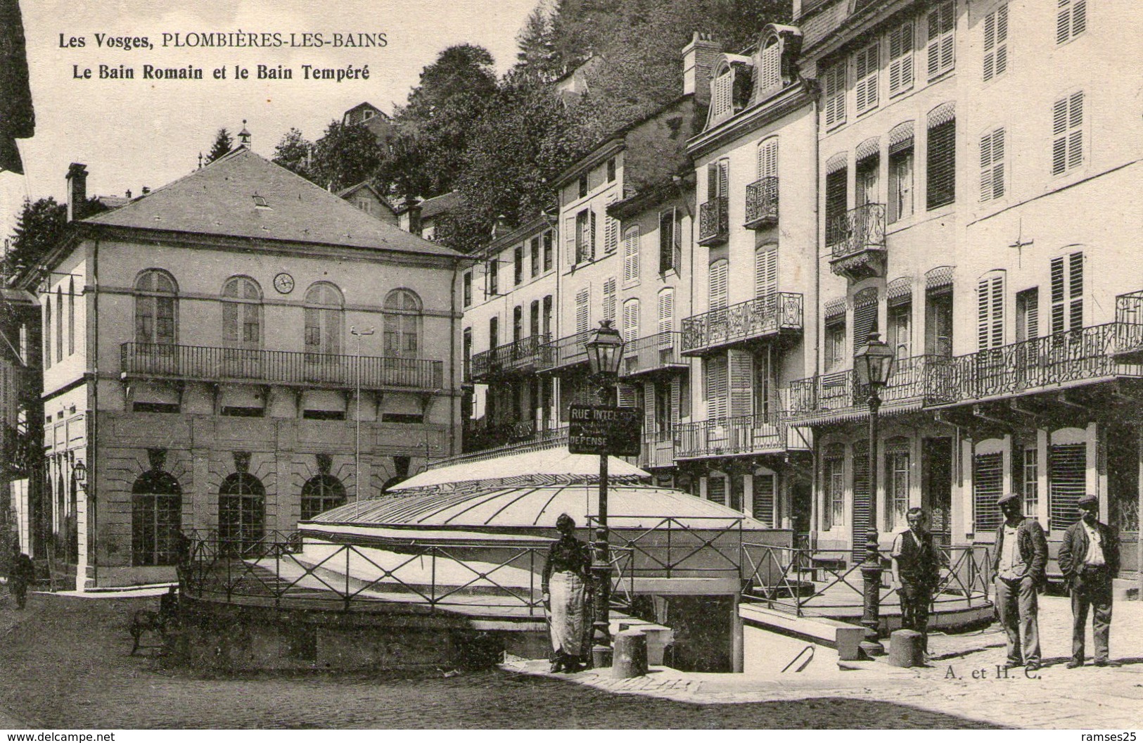 (20) CPA Plombieres Les Bains Bain Temperé (bon Etat) - Plombieres Les Bains