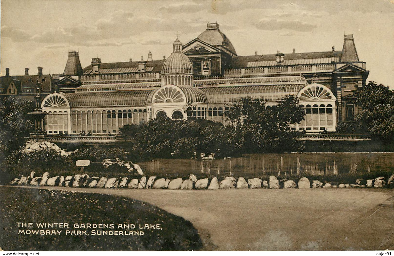 Royaume-Uni - Angleterre - Durham - The Winter Gardens And Lake - Mowbray Park - Sunderland - état - Andere & Zonder Classificatie