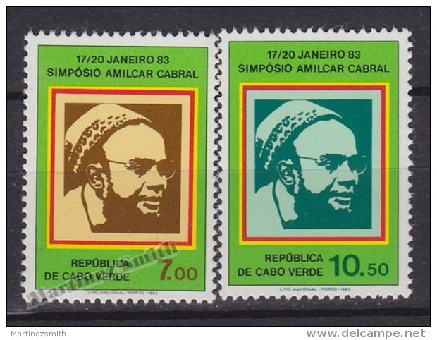 Cabo Verde - Cap Vert, 1983 Yvert 470A - 70B, Symposium Amilcar Cabral - MNH - Cape Verde