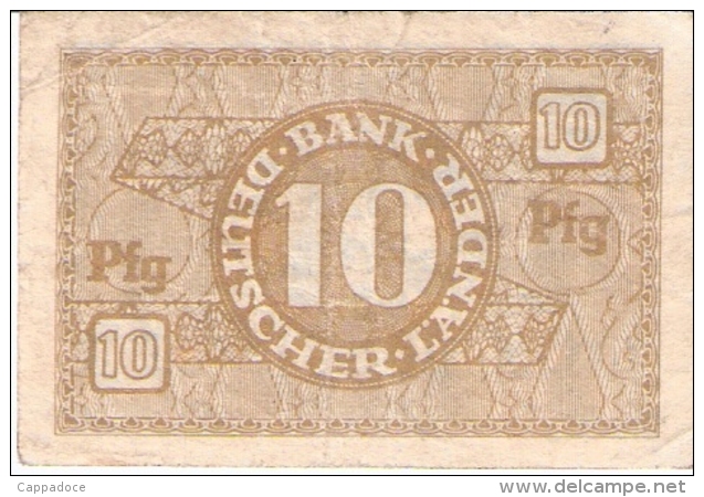 ALLEMAGNE   10 Pfennig   ND (1948)   P. 12a - 10 Pfennig