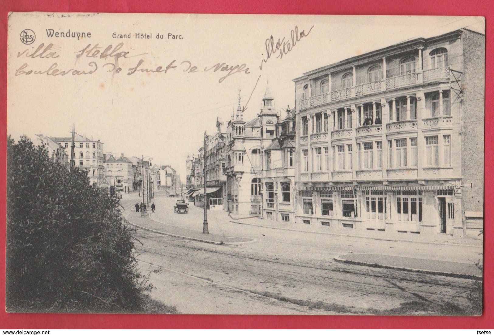 Wenduine / Wenduyne - Grand Hôtel Du Parc - 1913 ( Verso Zien ) - Wenduine