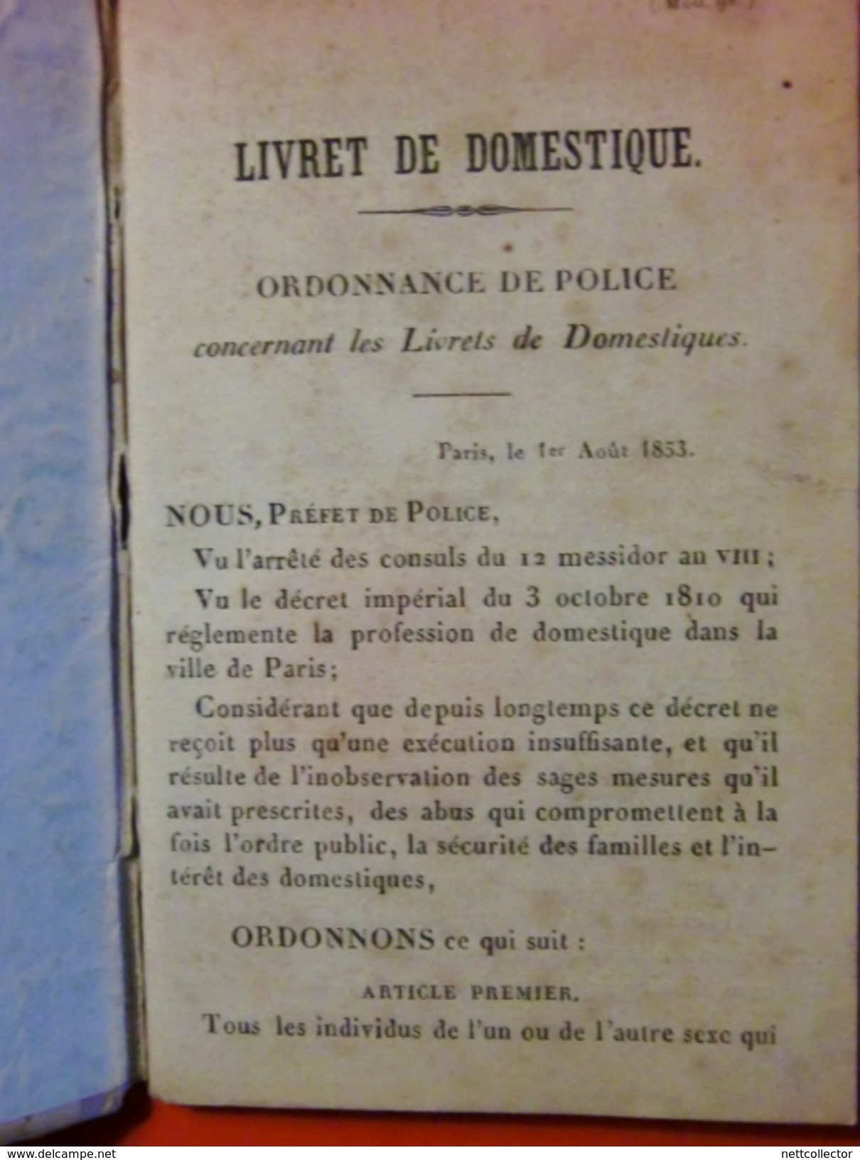 ARCHIVE D'UN NOTAIRE DU GERS ET DIVERS DOCUMENTS DES ANNEES 1830/1840 - Verzamelingen