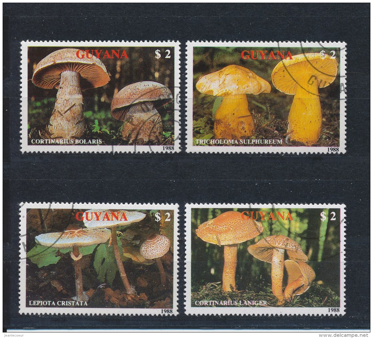 Guyana/Guyane 1989 Mi: 2480-2483 Yt:  (Gebr/used/obl/o)(1634) - Guyana (1966-...)