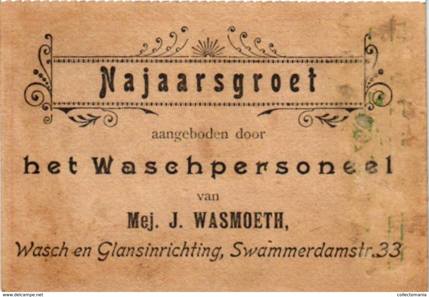 7 Carte De Visite Trade Card Chromo Nieuwjaarsgroet De Courant Weekblad De Aanwijzer Morgenblad 1885 Dagblad Weekblad - Andere & Zonder Classificatie