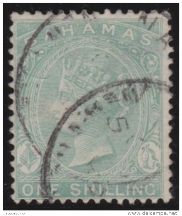 Bahamas      .       SG     .      39b     .       O        .    Gebruikt    .    /    .     Cancelled - 1859-1963 Crown Colony