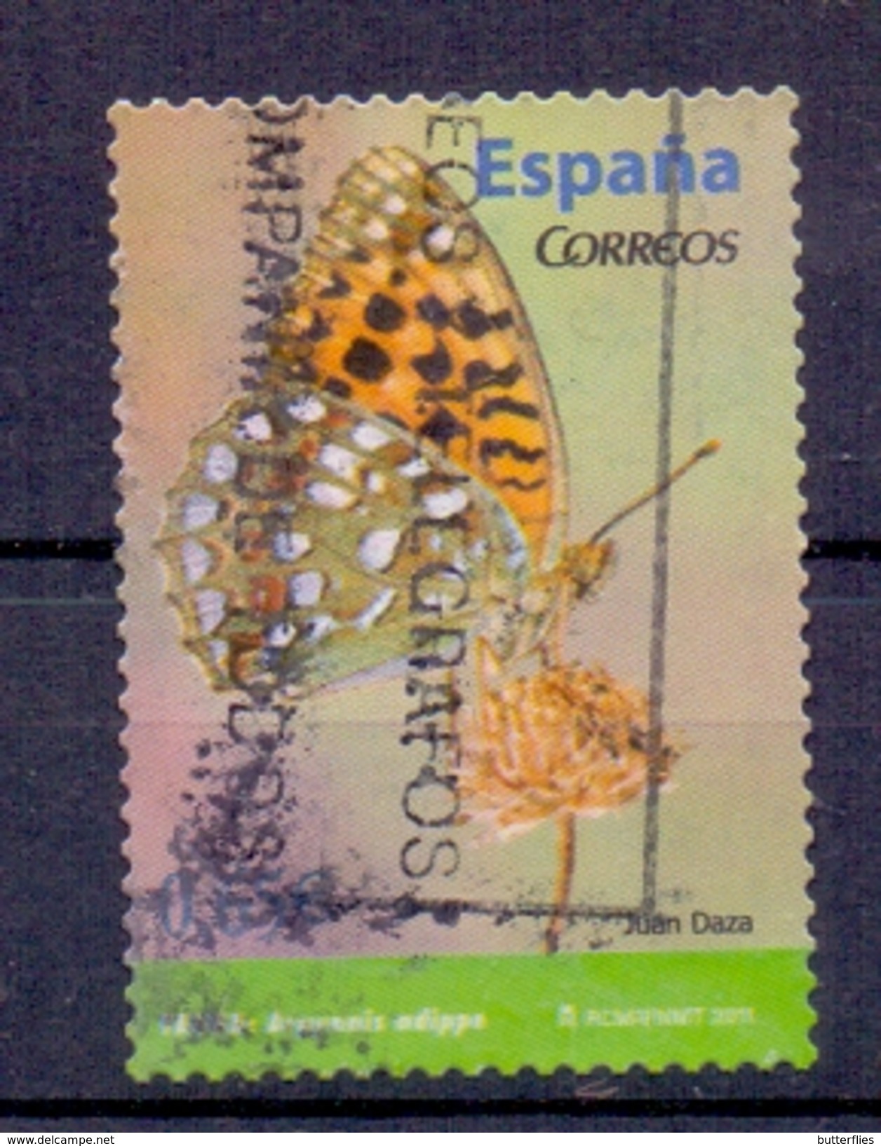 Spanje - 2011 - Vlinder - Schmetterling - Butterfly - - Oblitérés