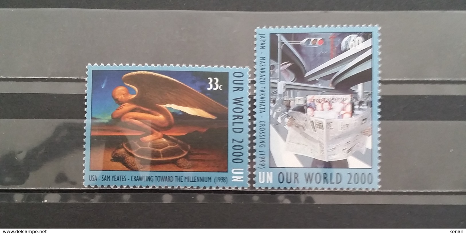 UN-New York, 2000, Mi: 835/36 (MNH) - Ongebruikt