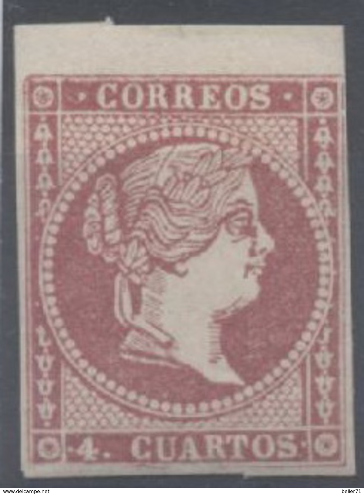 Espagne : N° 35 X Année 1855 - Nuevos