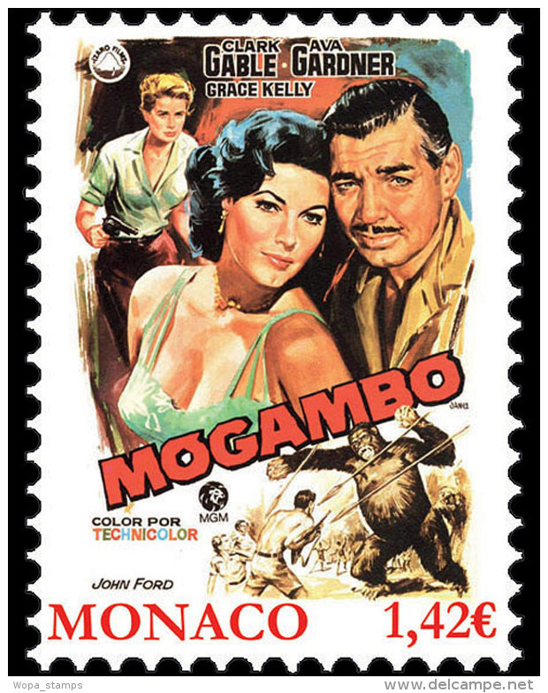 Monaco 2017 Set - Grace Kelly Movies - Mogambo - Nuevos