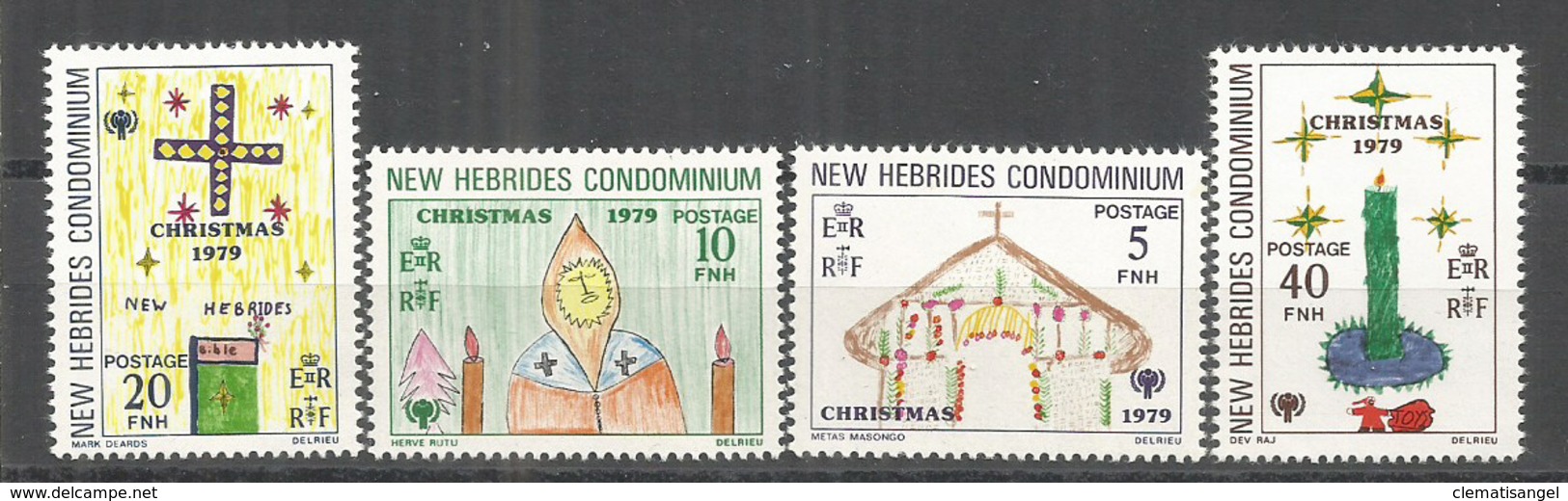 409z * NEUE HEBRIDEN * JAHR DES KINDES * POSTFRISCH *!! - Unused Stamps