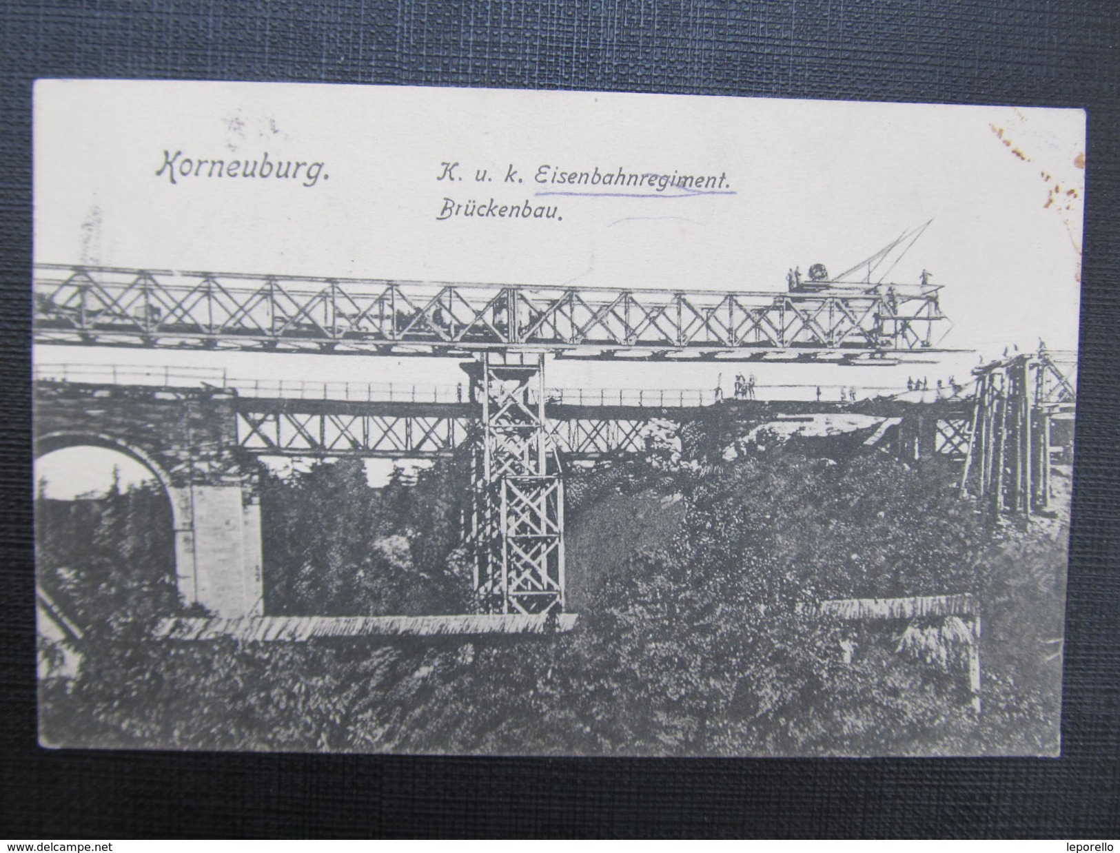 AK KORNEUBURG Eisenbahnregiment  /// D*23157 - Korneuburg