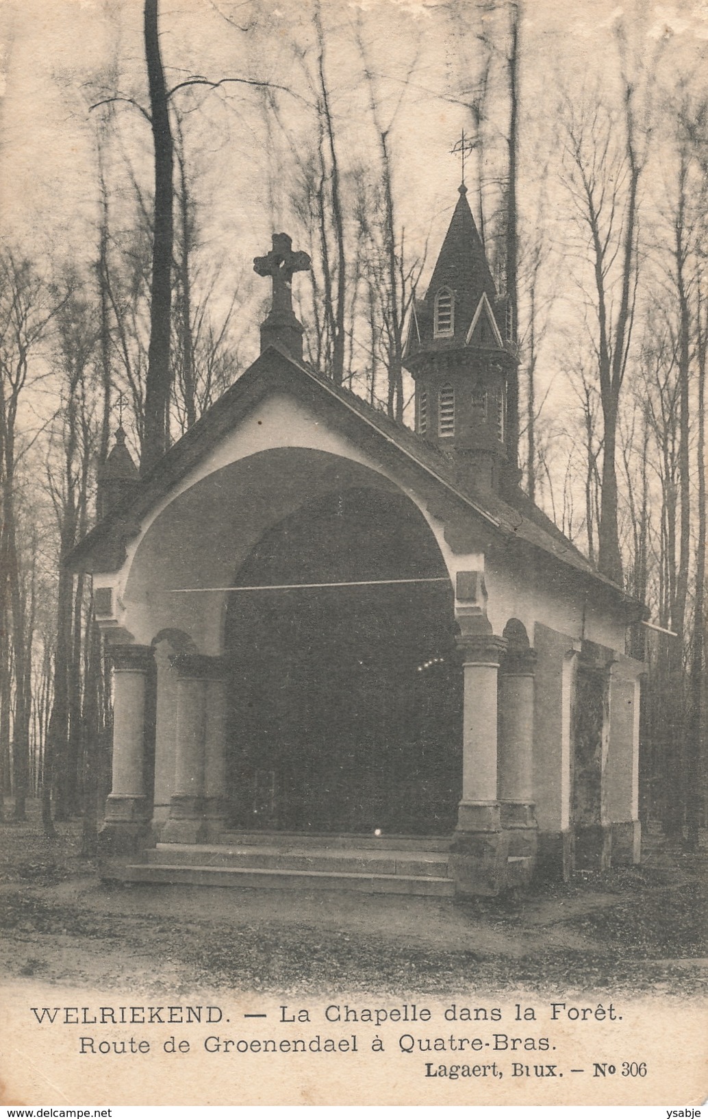 Welriekend - La Chapelle Dans Le Foret - Route De Groenendael à Quatre-Bras - Hoeilaart