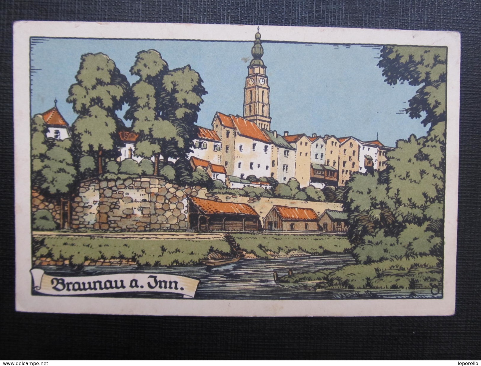 AK BRAUNAU Künstlerkarte Ca.1910 /// D*23178 - Braunau