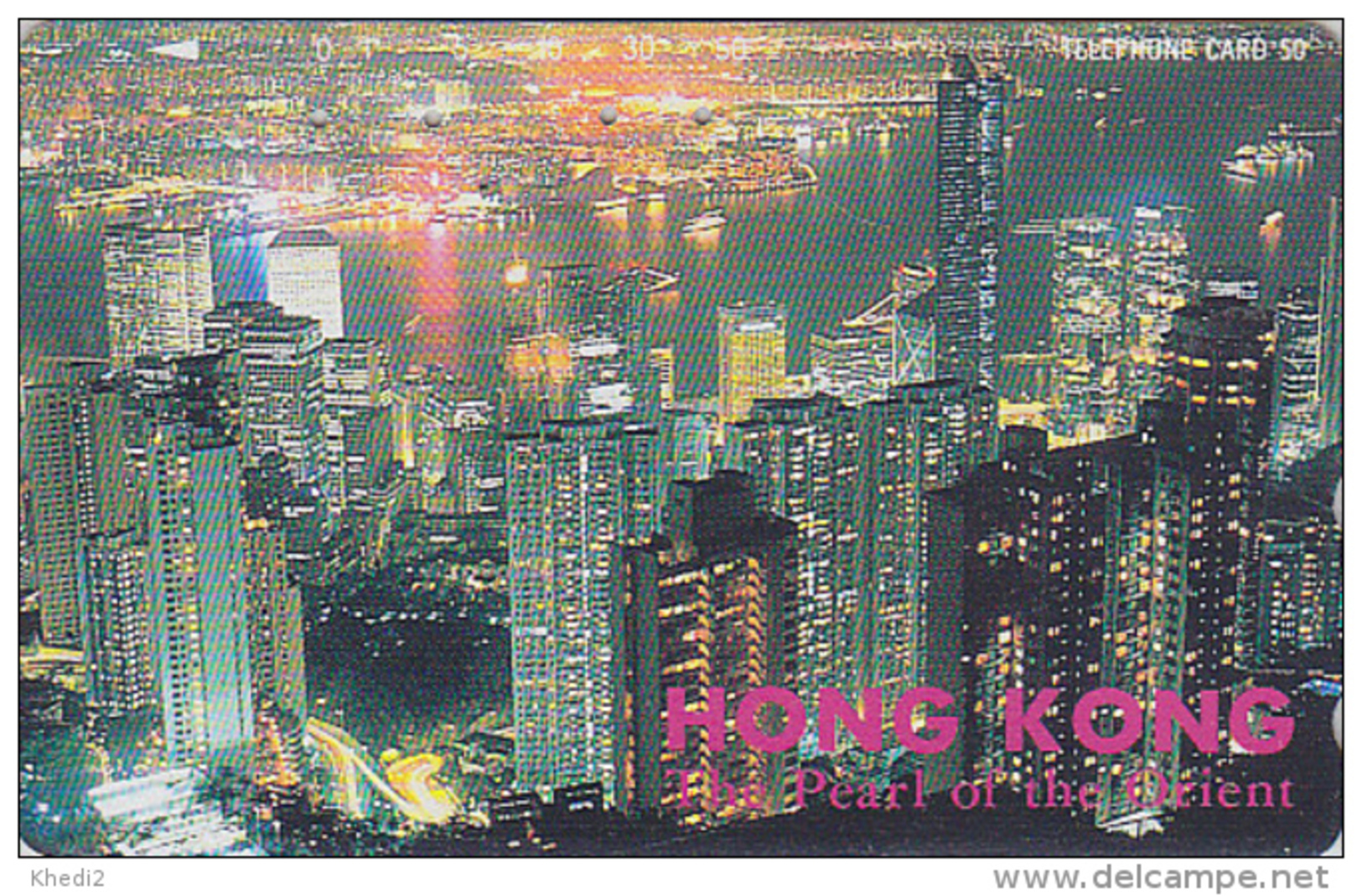 Télécarte Japon / 110-109797  - Site HONG KONG / CHINA - Série PEARL OF THE ORIENT - Japan Phonecard Telefonkarte - 70 - Paesaggi